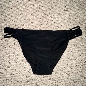 Women’s Hollister black bikini bottoms size small